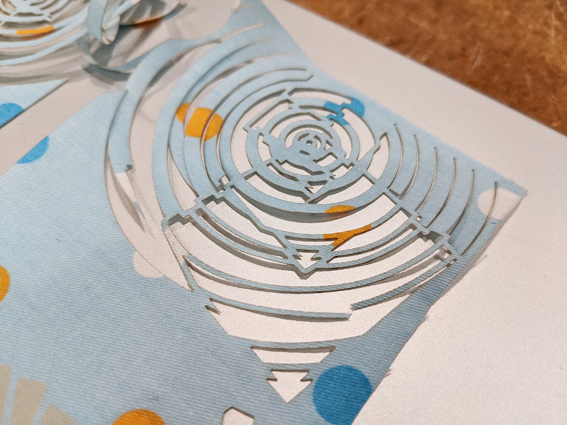 laser cutting experiment